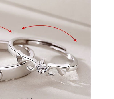 Versatile Men And Women Pair Rings Versatile Fashion Accessories